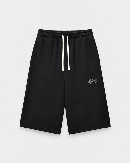 Relaxed Drawstring Three-quarter Sweatpants — second image of the set