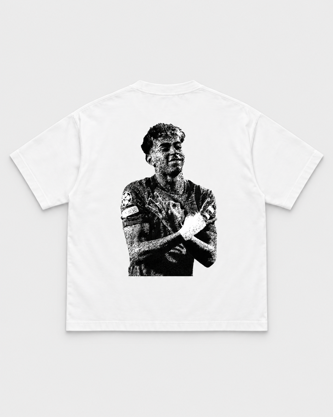 Lamine Graphic Tee — front image of the Lamine Tee & Relaxed Sweatpants Set